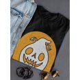 thumbnail image 3 of Halloween Spooky Jack-O-Lantern T-Shirt Women -Image by Shutterstock, Female 5X-Large, 3 of 4