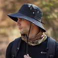 thumbnail image 2 of Men's Sun Hat with Wide Brim, Waterproof, Hiking Hunting Fishing Hat, UPF 50+, 2 of 9