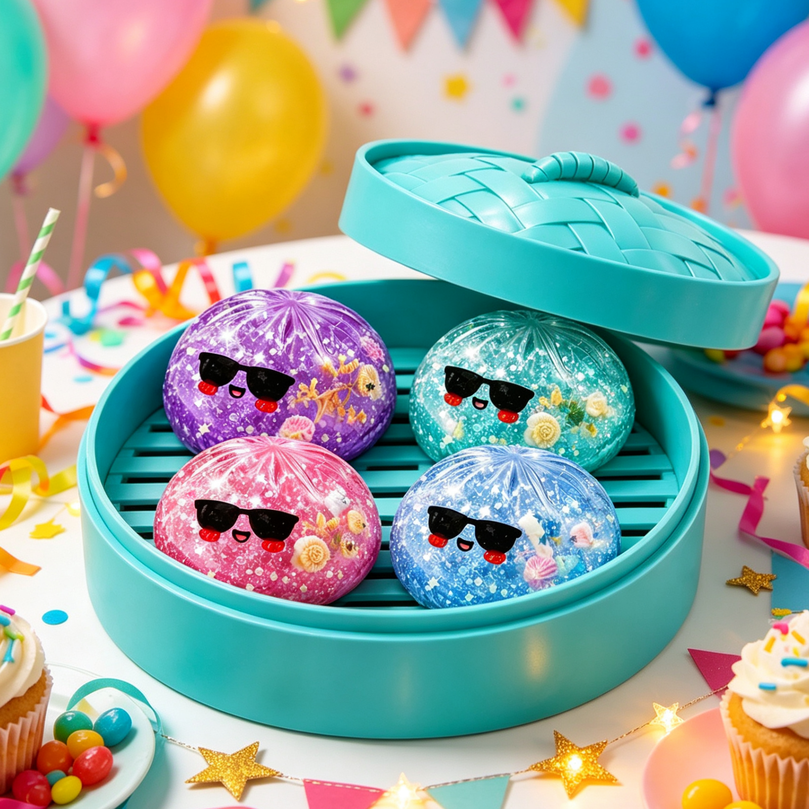 2026 Halloween Mystery Dumpling Squishy, Colorful Summerween Dumpling Squishy, Bao Bun Mystery Dumplings Holiday Squeeze Balls Stress Relief Sensory, New Halloween Dumpling Squishies(Random)