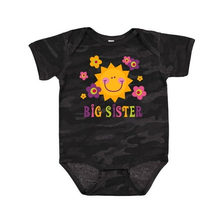 

Inktastic Sunny Big Sister Gift Baby Girl Bodysuit