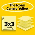 thumbnail image 2 of WWS-Post-it Super Sticky Pop-up Notes, 3 x 3-Inches, Canary Yellow, 12-Pads/Pack, 2 of 4