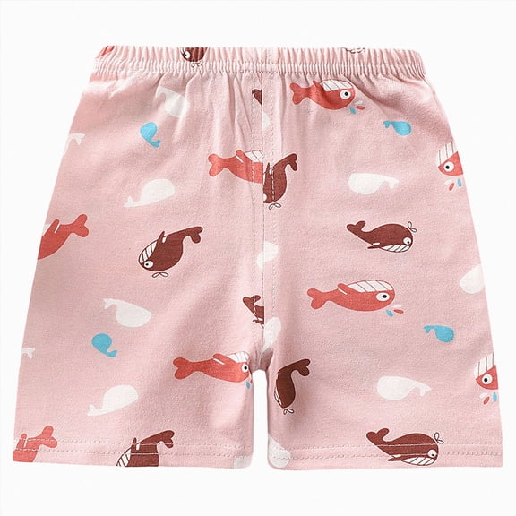 KPOPLK Baby Boy Shorts Cotton Pull On Baby Shorts Infant Boy Clothes Summer Casual Elastic Waist with Pocket 3 6 9 12Months 2T 3T 4T Size 5-6 Years,Light Pink
