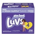 Luvs Pro Level Leak Protection Diapers (Choose Your Size)