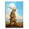 thumbnail image 1 of Epic Art 'When Griz Grew Up He Wanted To Be A Moose' by Linda Ridd Herzog, 12"x16", 1 of 8