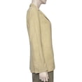 thumbnail image 3 of LAUREN RALPH LAUREN Vincent Silk/Linen Jacket Blazer, Light Wheat (Small), 3 of 6