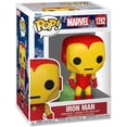 thumbnail image 2 of Pop! Marvel Holiday Vinyl Bobble-Head Iron Man #1282, 2 of 3
