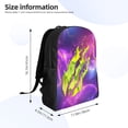 thumbnail image 4 of Prestonplayz Backpack 3D Print Lightweight Bookbag Casual Sport Daypack Travel Bag Laptop, 4 of 8