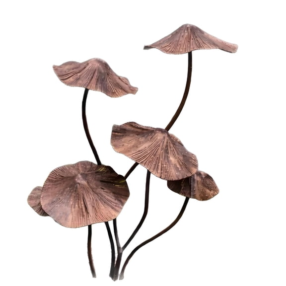 Miiottaa Elegant Mushroom Toadstool Plaque To Enhancing Your Courtyards Or Terraces Space