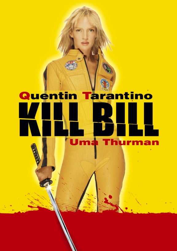 Kill Bill Movie Poster Reprint 27Inx40In for any room 27x40 MultiColor