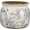 Beige Green, variant on Vintage Large Ceramic Planter with Butterfly Bliss Pattern Warm Yellow Ice Crack Finish Antique Cottage Flower Vase Pot for Indoor Plants Farmhouse Home Kitchen Office Decor