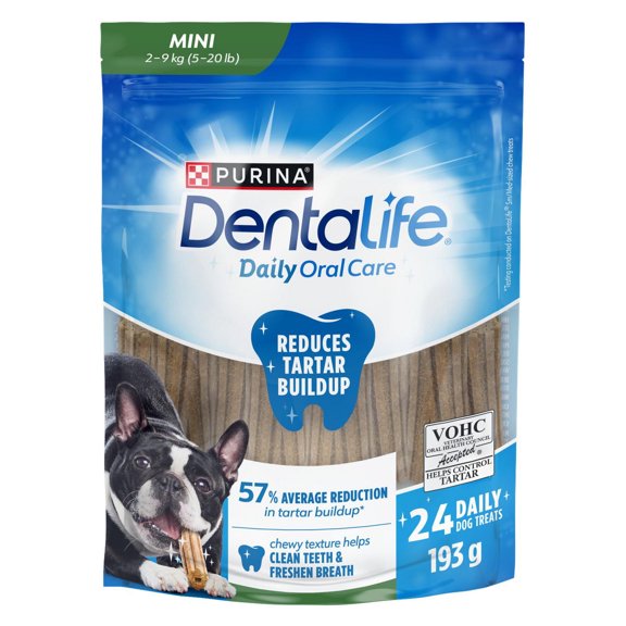 DentaLife Daily Oral Care Mini Breed, Dental Dog Treats