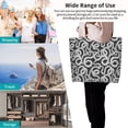 thumbnail image 4 of Yiaed Snake Print Handbag for Women Tote Purse Shoulder Bag Large Fashion Hobo Purse Handbag Shopping Tote, 4 of 5