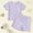 f6-0317-Light Purple, variant on Toddler Girl Clothes Summer Kids Girl Clothes Heart Print Short Sleeve Top and Shorts Cute Girl Summer Outfits Short Set
