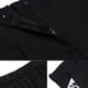thumbnail image 3 of Pantalones Anchos Pantalones holgados para mujer Cintura elástica informal Forma de H Vacaciones Vacaciones (Negro XL) Cgtredaw para Mujer Negro T S, 3 of 7