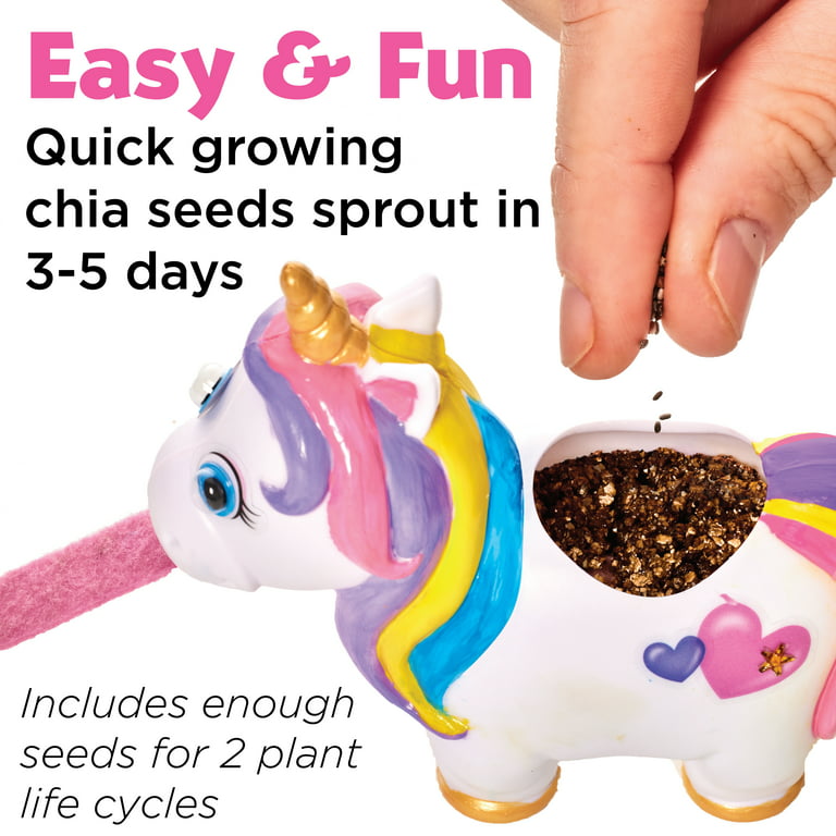 Creativity for Kids Unicorn Self-Watering Plant Pet - Arts and Crafts for  Girls Ages 6-8+ 