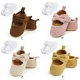 thumbnail image 6 of Lovebay 0-18M Baby Girls Corduroy Soft Flat Crib First Walkers Shoes Send Socks, 6 of 6