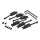 thumbnail image 3 of 6Pcs Metal Guitar Locked String Saddles for Floyd-Rose Tremolo Bridge Parts, 3 of 5