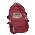 thumbnail image 4 of Mochila para mujer Fernando mochila escolar para adolescentes con bolsillos laterales Rojo, 4 of 8