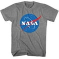 thumbnail image 1 of NASA Meatball Logo Graphite Heather T-Shirt, 1 of 2