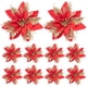 thumbnail image 2 of Pascua Artificial Con Purpurina 5 51 Pulgadas 10 Uds. para Árboles (dorado) Rojo, 2 of 2