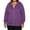 07#Dark Purple, variant on Women's Plus Size Hoodie Fall Winter Fashion Zip Up Loose Light Warm House Sweatshirt Cute Holiday Funny Soft Jackets Dark Blue 2XL