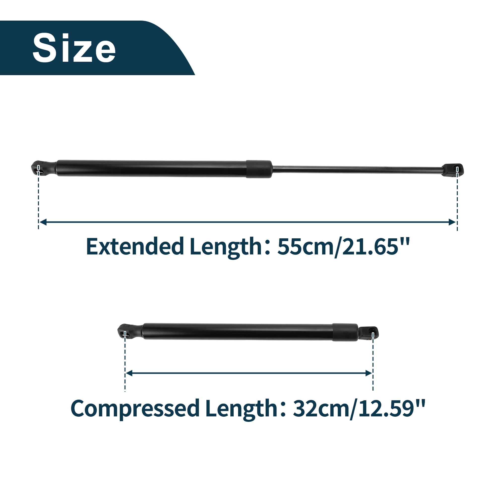 Unique Bargains 2Pcs Rear Hatch Lift Supports for Kia Sedona 2014-2019 No.81781A9000