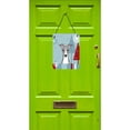 thumbnail image 2 of Winter Holiday Design with Dog Art Wall or Door Hanging Prints, 2 of 2