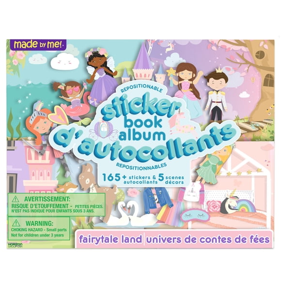 Made By Me Repositionable Sticker Book Fairytale Land
