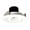 Matte Powder White, variant on Nora Lighting Nio-4Rg30x/10 Iolite 4" Led Adjustable Recessed Trim - White