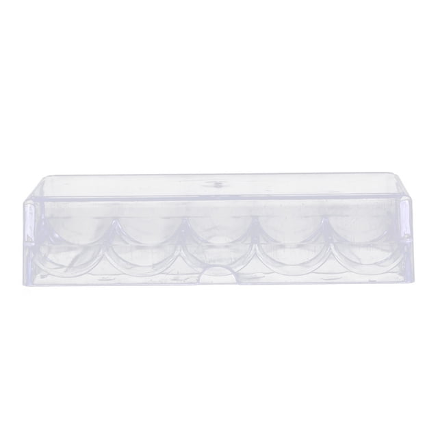MasteelfCA 1 Pce Boîte de Rangement Transparente Conteneur de Puces de Jeu Transparent Organisateur de Puces