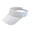 White, variant on Summer Sun UV Protection Visor Wide Brim , Adjustable Outdoor Sport Baseball Sports Cap for Men Women