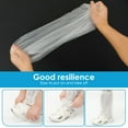 thumbnail image 5 of 25 Pairs Waterproof Shoe Covers Transparent PE Rain Shoe Covers with Elastic Design Non Slip Boot Protectors for Men and Women, 5 of 9