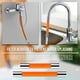 thumbnail image 1 of Tubo de extensión de grifo de cobre flexible universal de 20 cm con aireador, extensor de boquilla espumosa para fregadero de cocina, baño, balcón - Ahorro de agua, flexible, fácil de instalar, 1 of 1