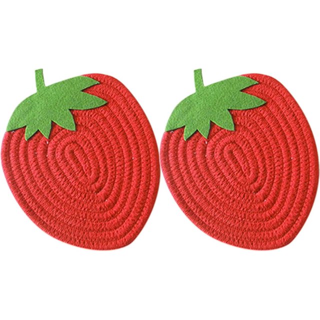 Posavasos para bebidas YONGSHENG Juego de posavasos de mesa de centro tejido absorbente