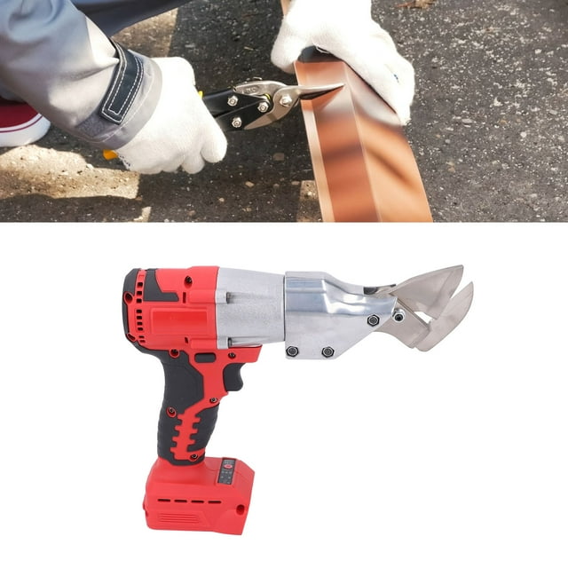 Cordless Metal Shears, Sheet Metal Cutter 800W Brushless Motor for Aluminum