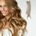 thumbnail image 2 of Unique Bargains 1pc Durable Hair Rollers for Women 4.33"x1.06" Khaki, 2 of 6