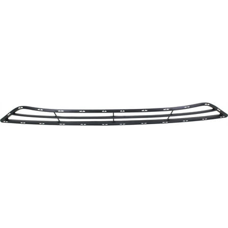 Bumper Grille Compatible With 2011-2013 Hyundai Sonata Front, Lower Textured Gray