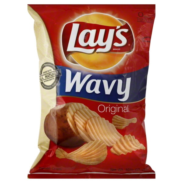 Lays Wavy Regular Xxl 10.5oz
