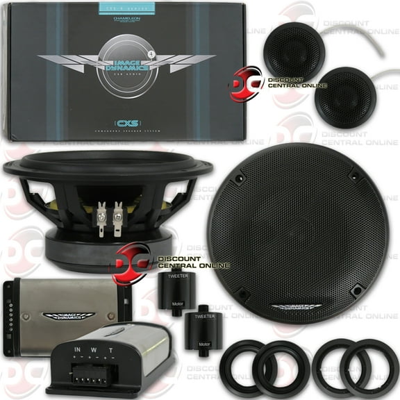 Image Dynamics CXS64 V2 6.5-inch 6.5" 2-way Car Audio Component Speakers