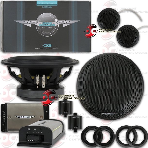 Image Dynamics Cxs64 V2 6 5 Inch 6 5 2 Way Car Audio Component Speakers Walmart Com Walmart Com