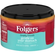 Folgers Simply Smooth Ground Coffee, Mild Roast Coffee, 23 oz Canister