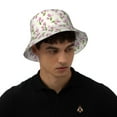 thumbnail image 6 of Kdxio Reflective Bucket Hat - Tulips Flowers Print Bucket Hat for Men,Women, 6 of 9