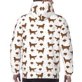 thumbnail image 7 of Haiem Labrador Retriever Dog Patterned Men's Hoodie with Kangaroo Pocket - Ideal Pullover Sweatshirt for Daily Wear, Travel, and Home-XX-Large, 7 of 7