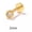 2 mm, variant on Sterling Silver Round CZ Helix Tragus Stud Earring Ear Piercing Lip Ring A1238-4 mm, Silver, 1 piece