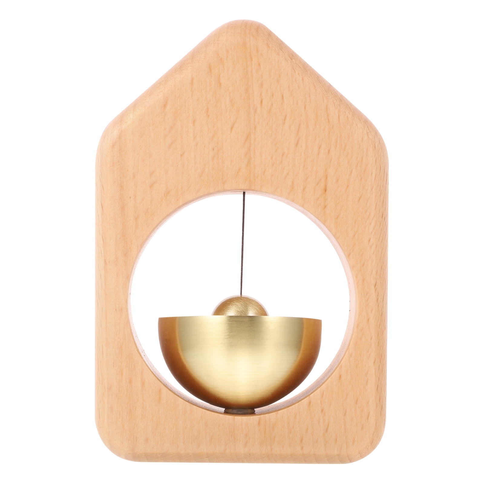 Wooden Bell for Door Japanese Style Door Bell Shopkeepers Bell for Door