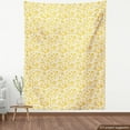 thumbnail image 3 of Ambesonne Yellow Flower Fabric by the Yard Upholstery, Rustic Nature, 10 Yards, Yellow White, 3 of 4