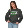 thumbnail image 3 of Save Planet Go Green Love Earth Day Sweatshirt for Men or Women Brisco Brands 4X, 3 of 6