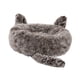 thumbnail image 5 of Cama cálida para gatos y perros con forma de orejas de animales, cojín decorativo y nido cómodo para mascotas. Café Degradado 70cm, 5 of 9