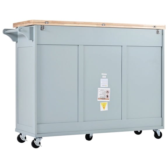 Foldable Countertop for More Space & Towel Rack - Functional in Kitchen