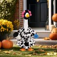 thumbnail image 6 of Sruoe Porch Goose Outfits, 23 Inch Porch Goose Clothes, Goose Clothes Dress, Duck Sculpture Clothes for Lawn Statue Cement Statue Yard Patio Party Decoration, 6 of 7